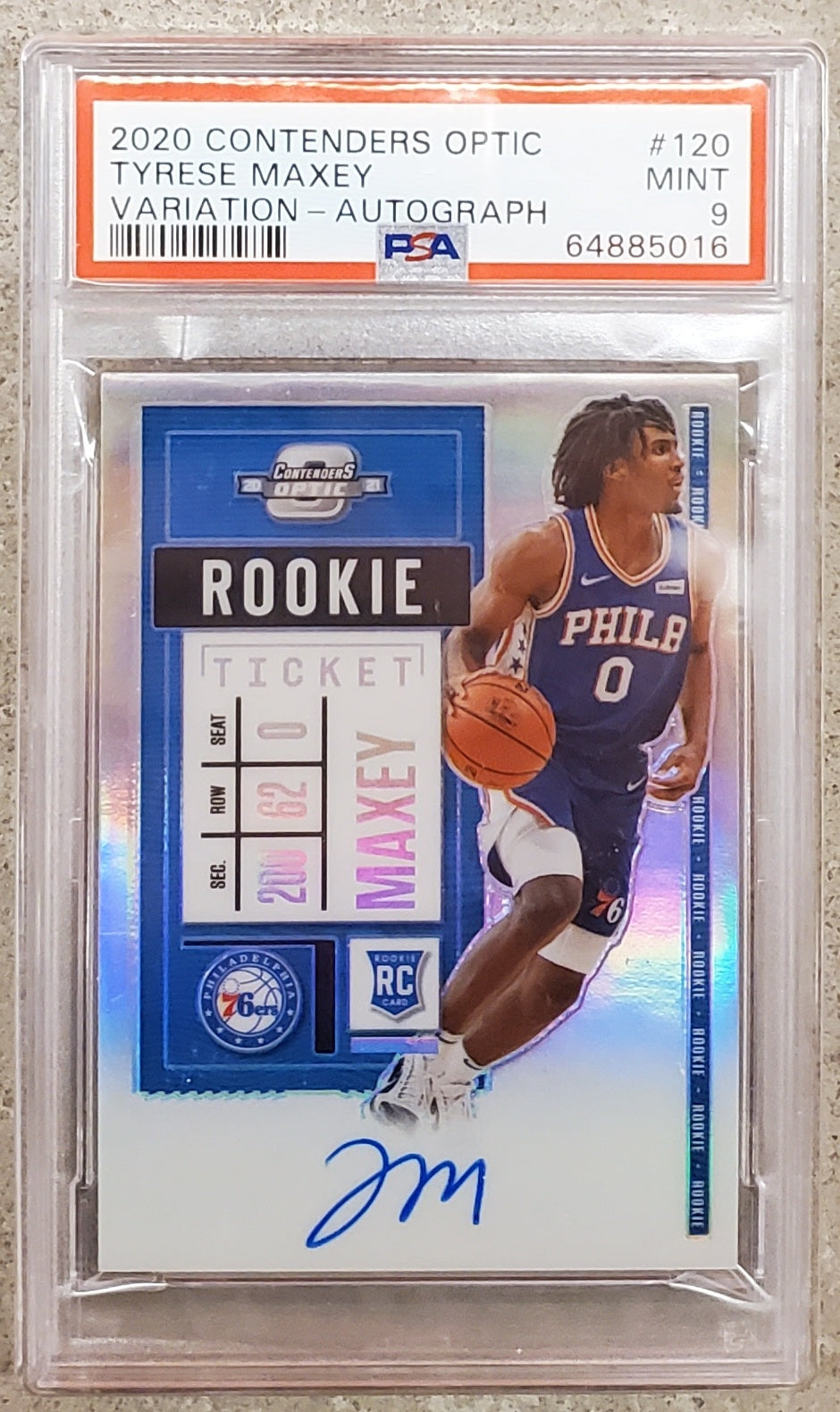 Signed Tyrese Maxey Basketball