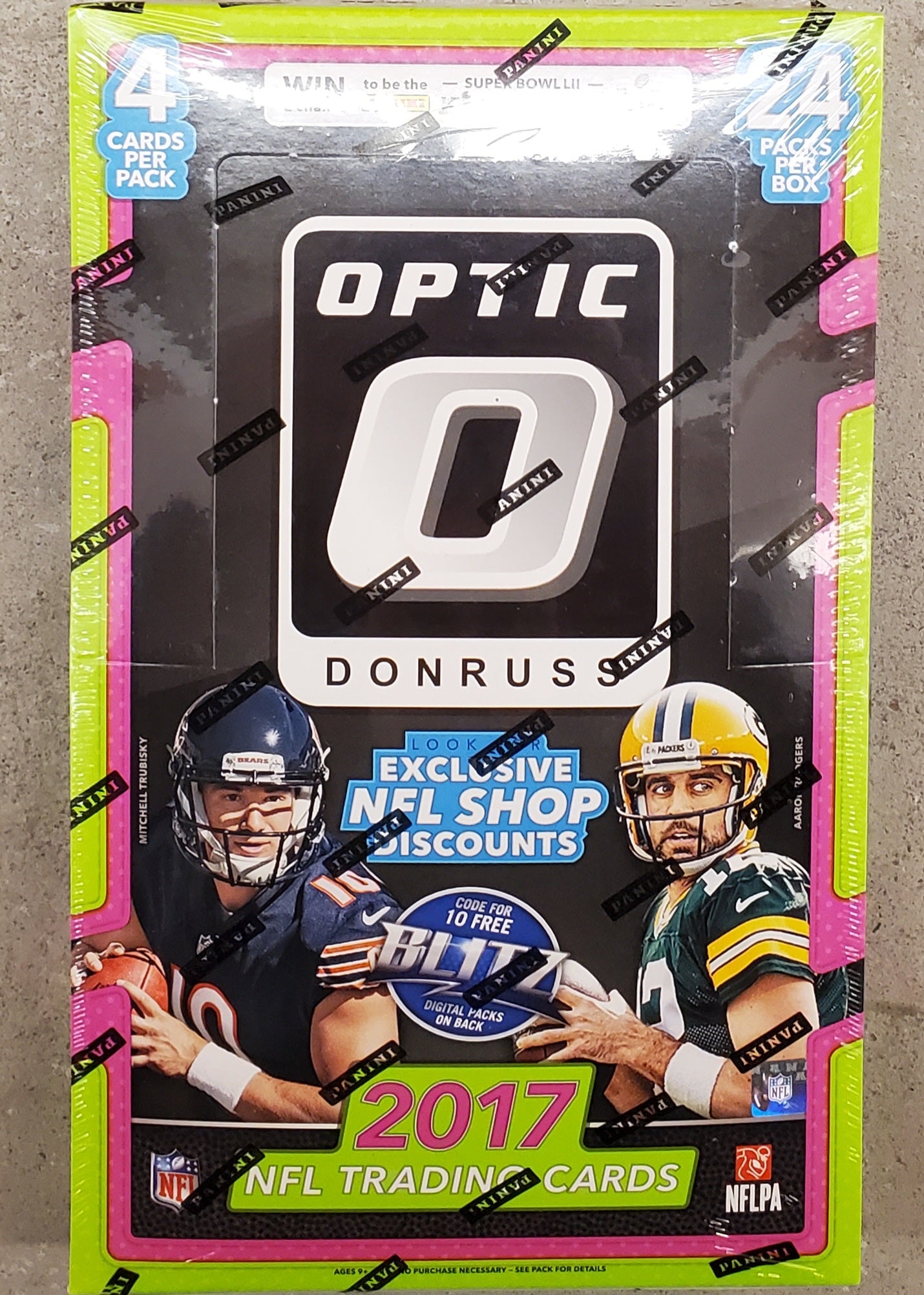 2017 Optic Donruss Football Box